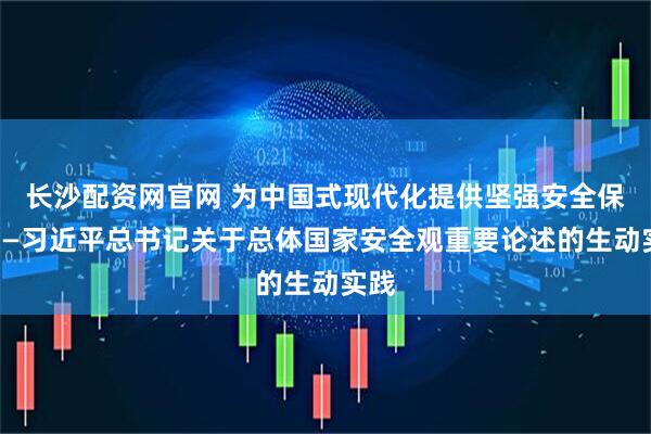 长沙配资网官网 为中国式现代化提供坚强安全保障——习近平总书记关于总体国家安全观重要论述的生动实践